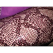 Skóra naturalna fioletowa wzór węża - skory naturalne kaletnicze w Leather-design.eu