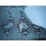 Skóra naturalna kaletnicza niebieska - skóra naturalna wzór węża - skory naturalne kaletnicze.w Leather-design.eu